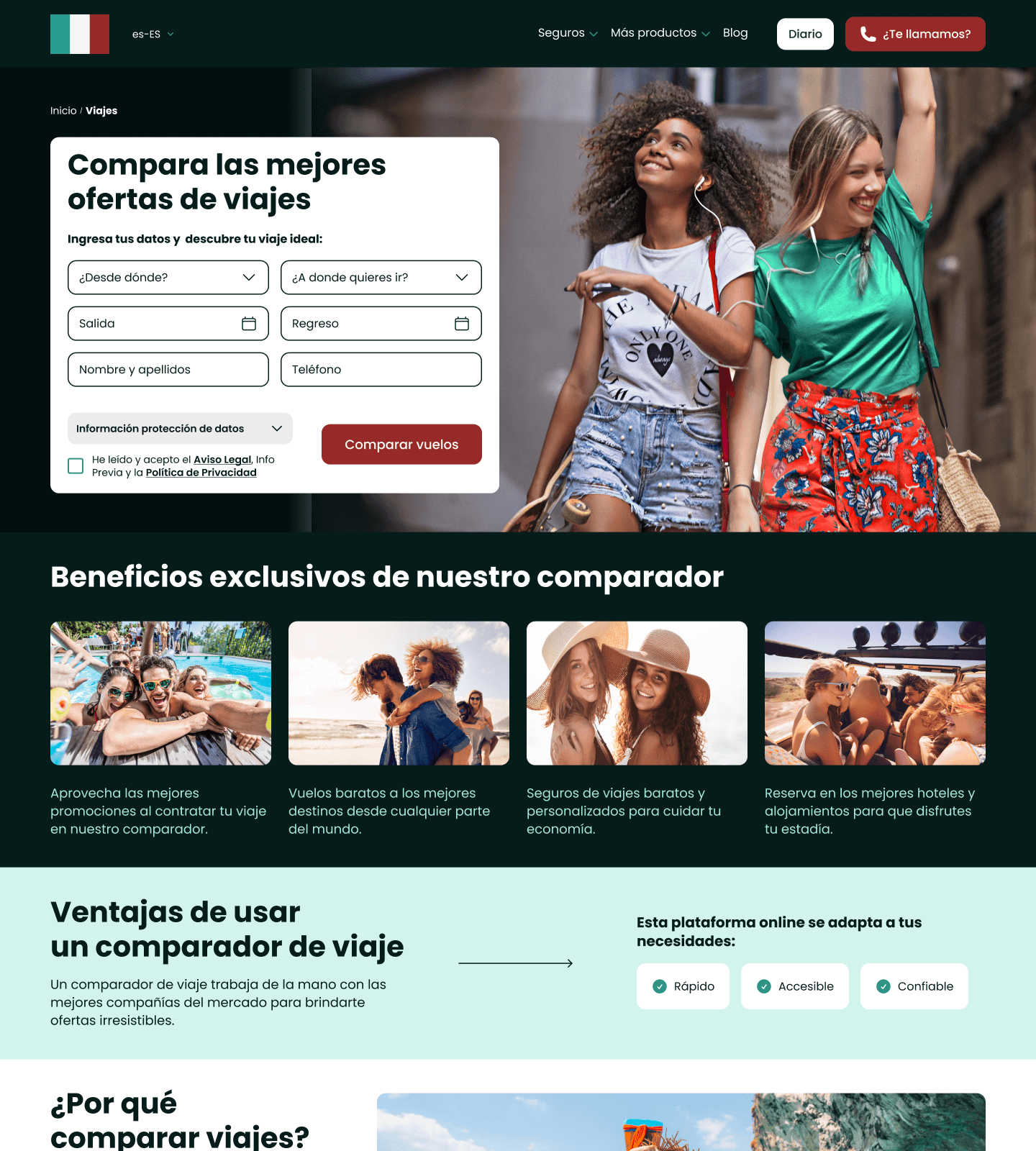 El Comparador de Viajes de México