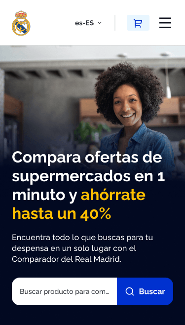 El Comparador de Supermercados del Real Madrid