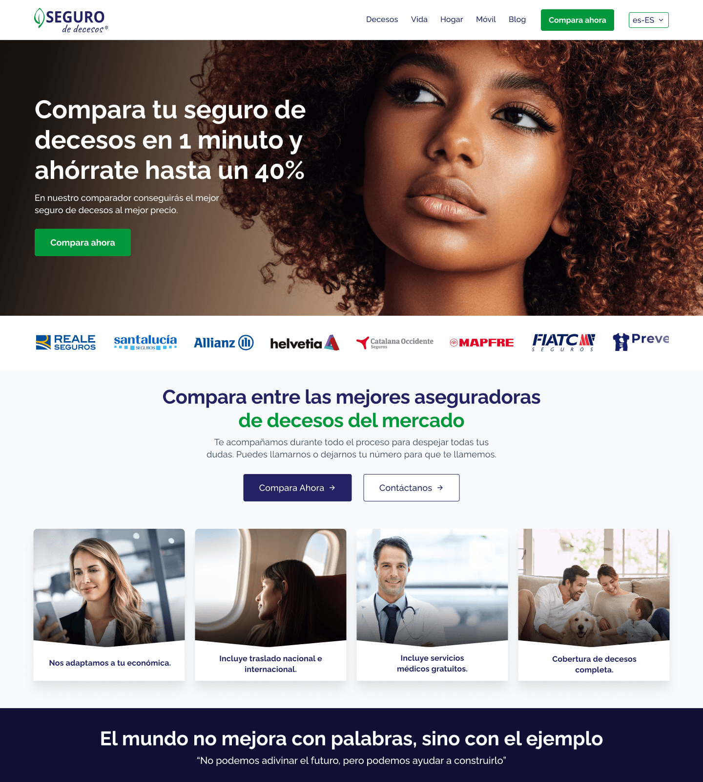 El Comparador de Seguro de Decesos